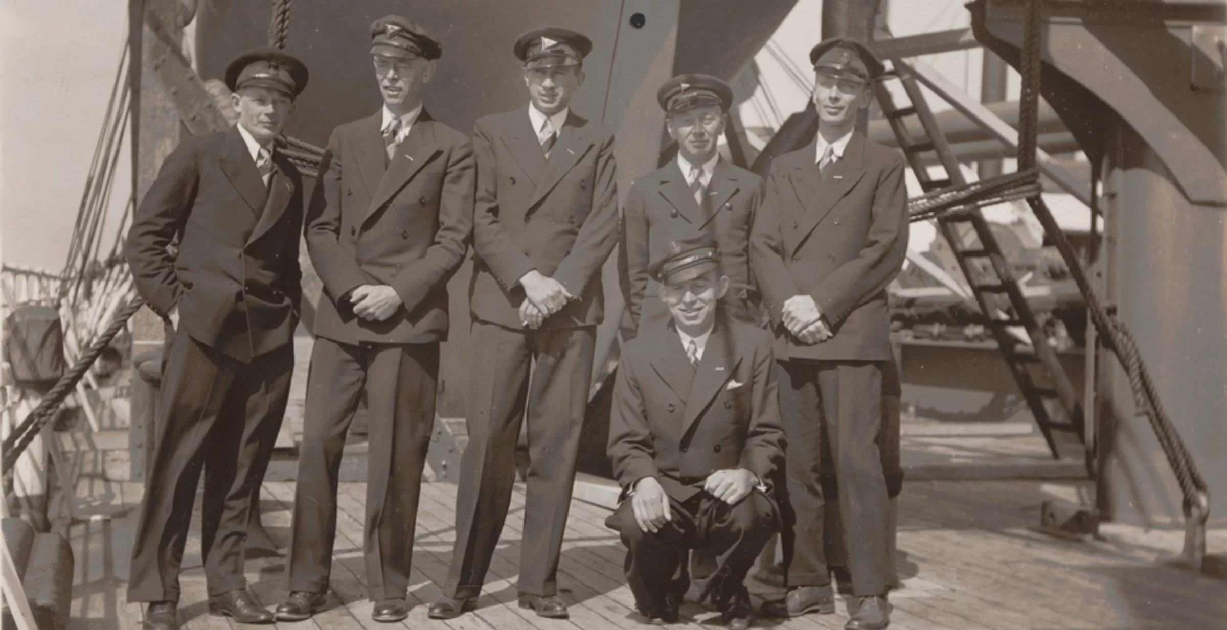 De bemanning van De Zeearend